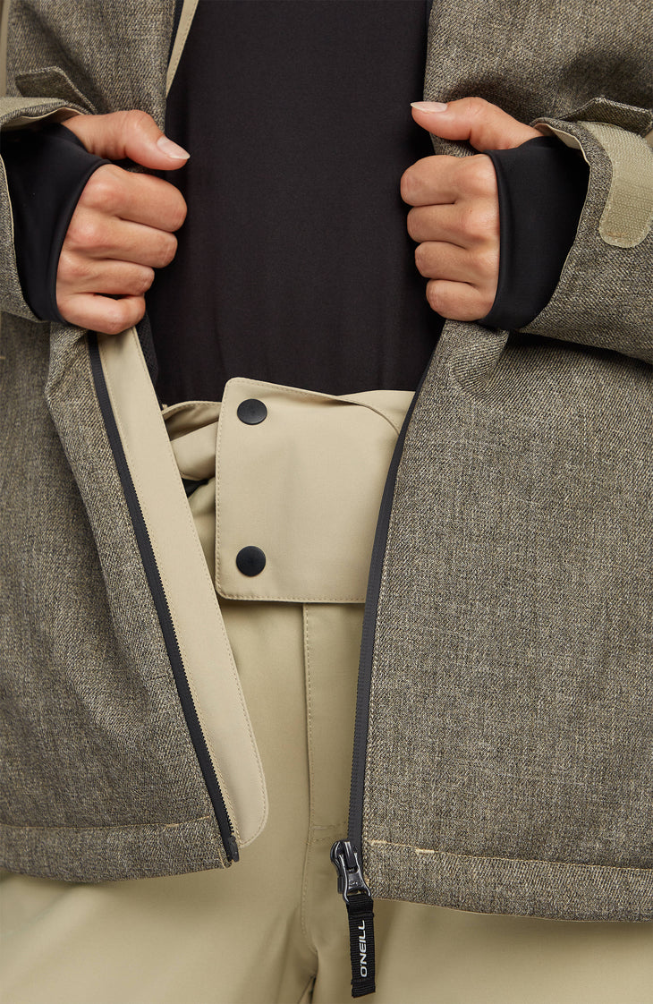 Veste de ski FWC'Cruz Melange | Olive Blush