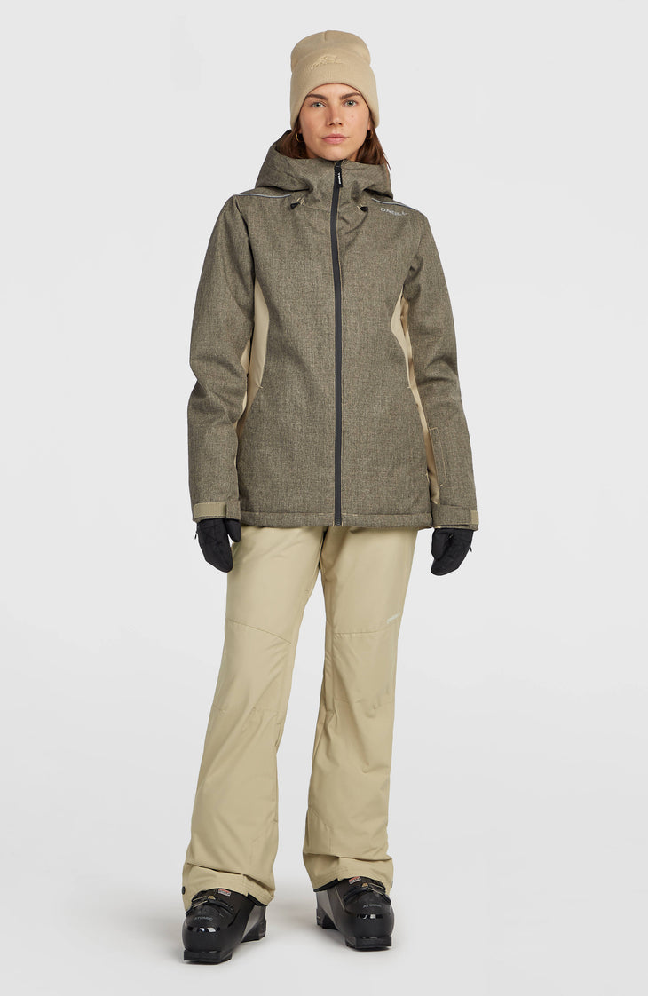 Veste de ski FWC'Cruz Melange | Olive Blush