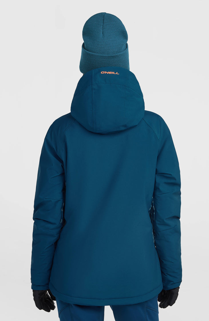 Veste de ski FWC'Cruz Duo | Blue Swirl Zebra