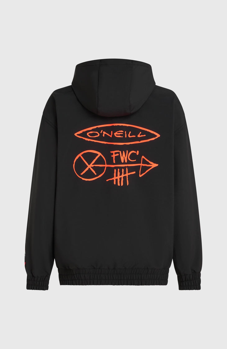 Sweat à capuche Softshell FWC'Play | Black Out