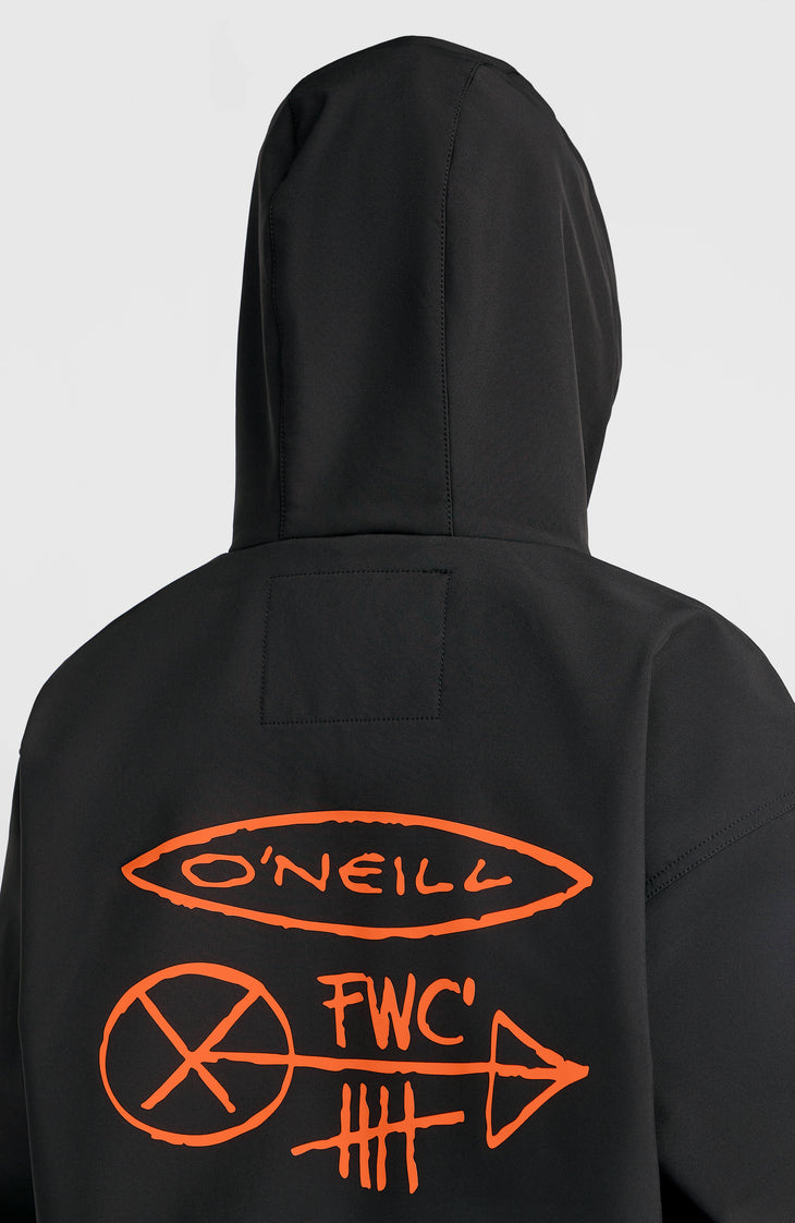 Sweat à capuche Softshell FWC'Play | Black Out
