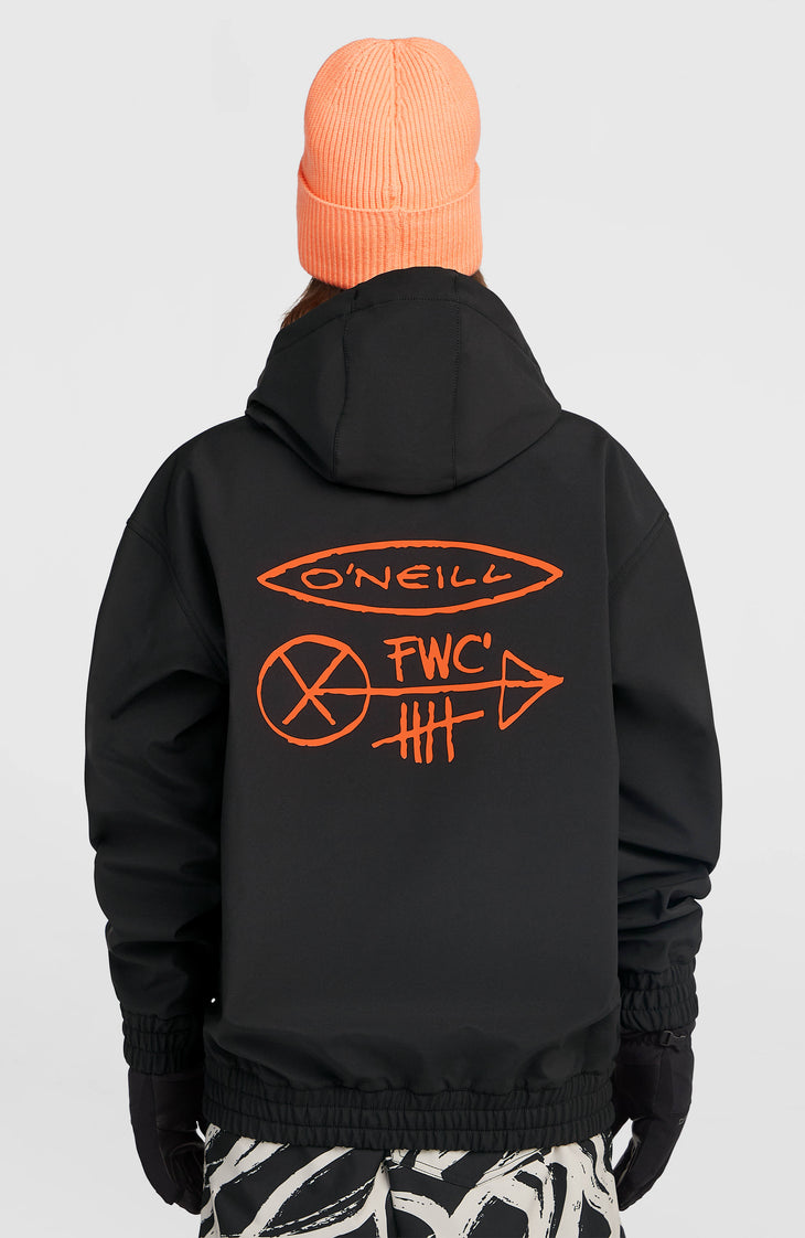 Sweat à capuche Softshell FWC'Play | Black Out
