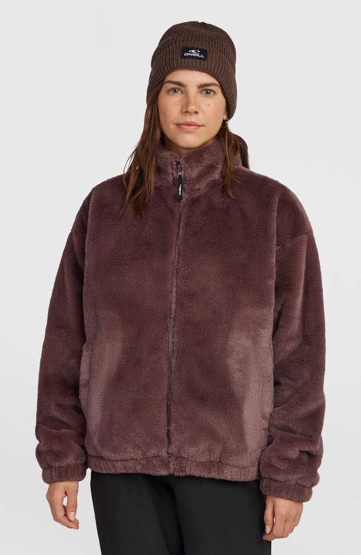 Veste en fausse fourrure à zip intégral O'Neill Must-Have | Purple Gray