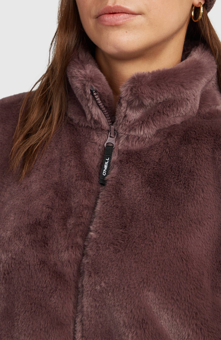 Veste en fausse fourrure à zip intégral O'Neill Must-Have | Purple Gray