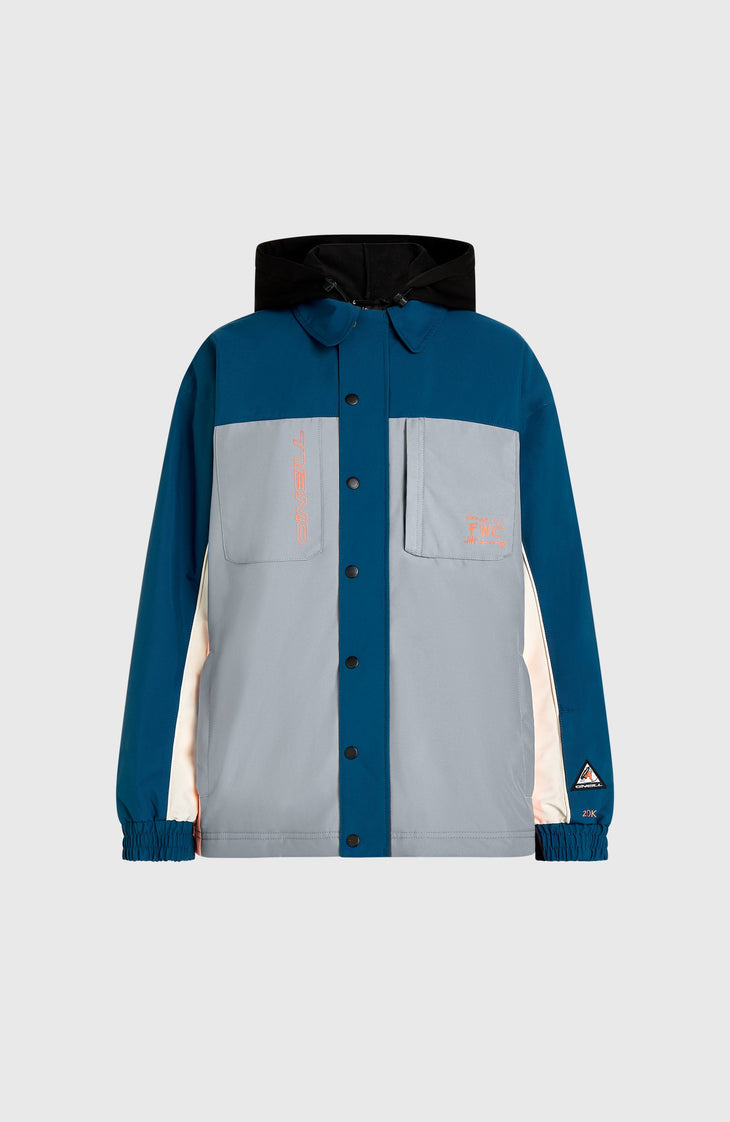 Veste-chemise de ski FWC'Play | Regal Blue Colour Block