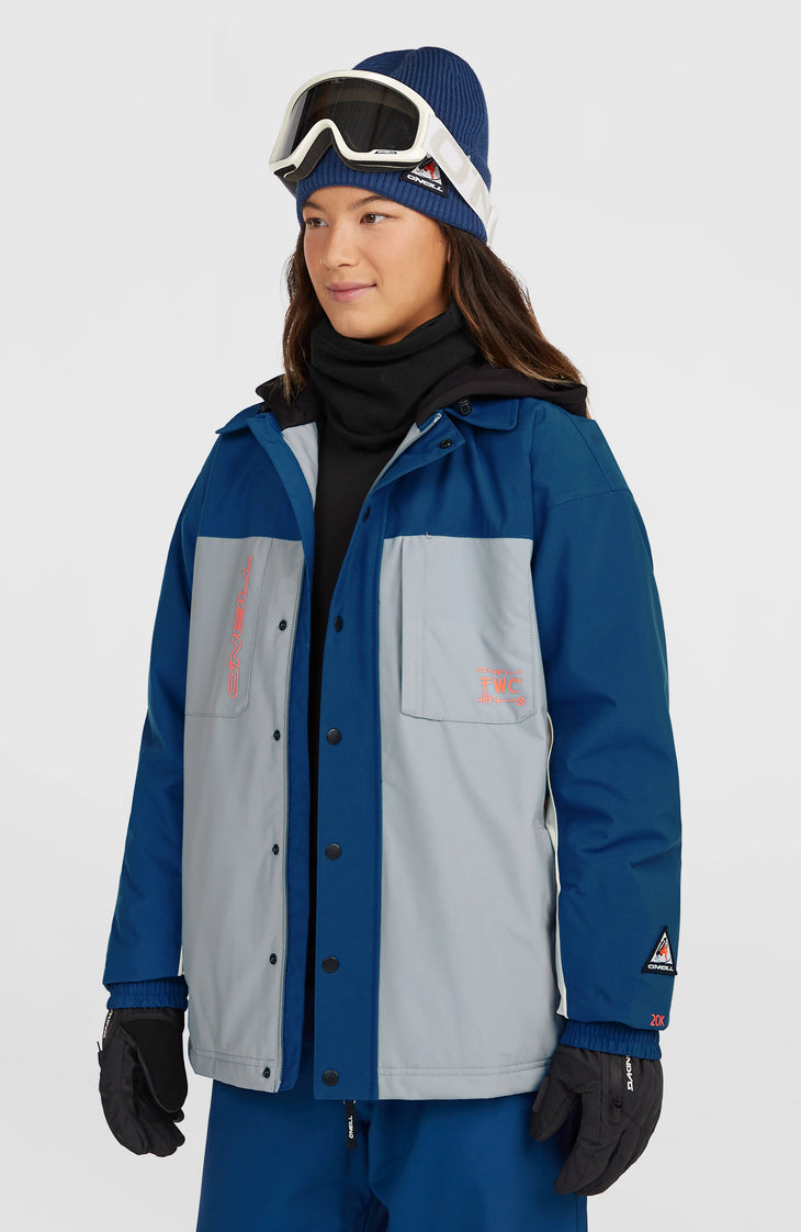 Veste-chemise de ski FWC'Play | Regal Blue Colour Block
