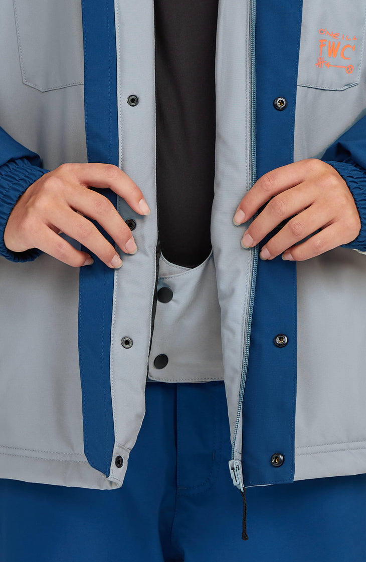 Veste-chemise de ski FWC'Play | Regal Blue Colour Block
