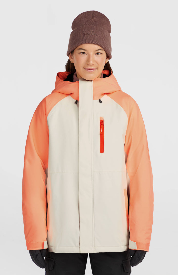 Veste de ski FWC'Cruz Raglan | Funky Peach Colour Block