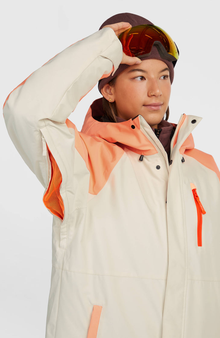 Veste de ski FWC'Cruz Raglan | Funky Peach Colour Block