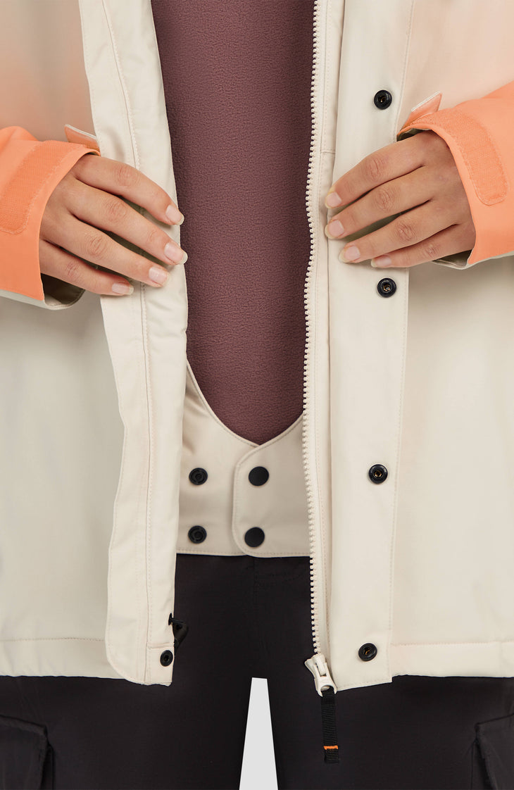 Veste de ski FWC'Cruz Raglan | Funky Peach Colour Block