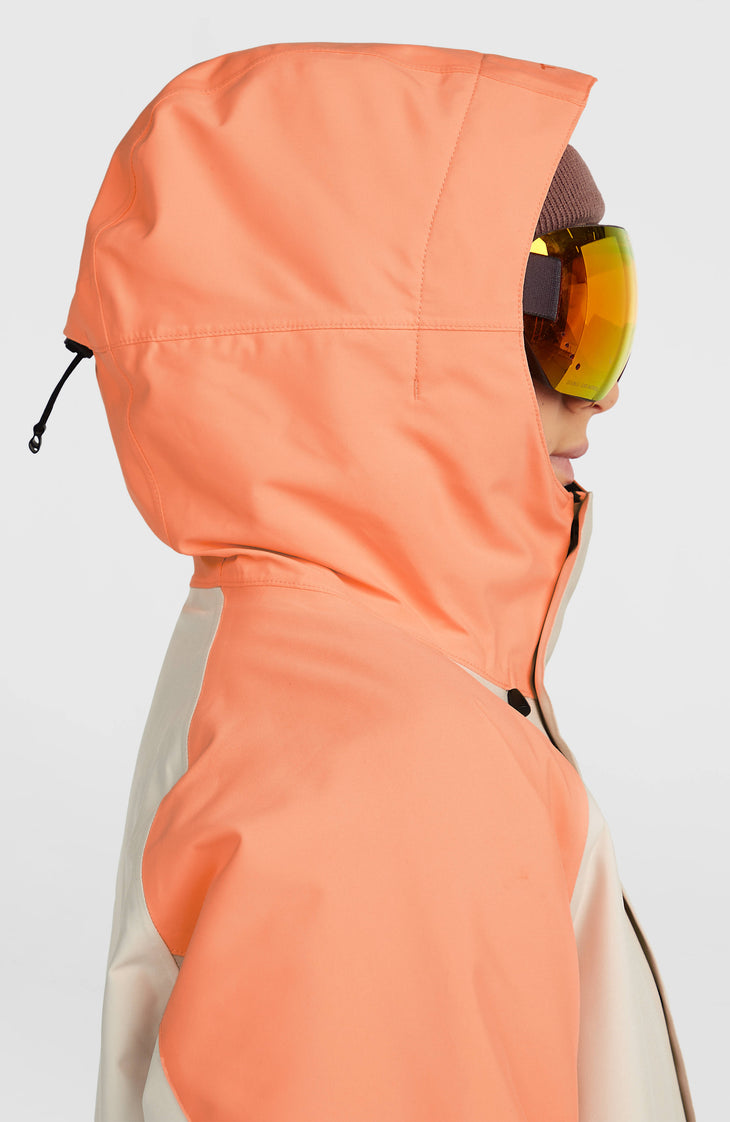 Veste de ski FWC'Cruz Raglan | Funky Peach Colour Block