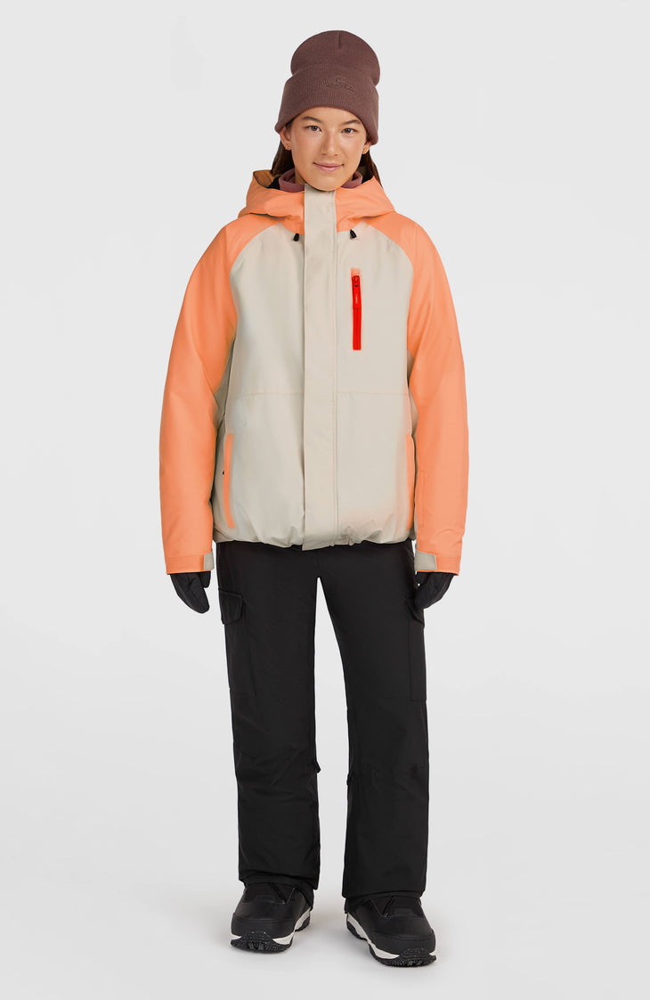 Veste de ski FWC'Cruz Raglan | Funky Peach Colour Block