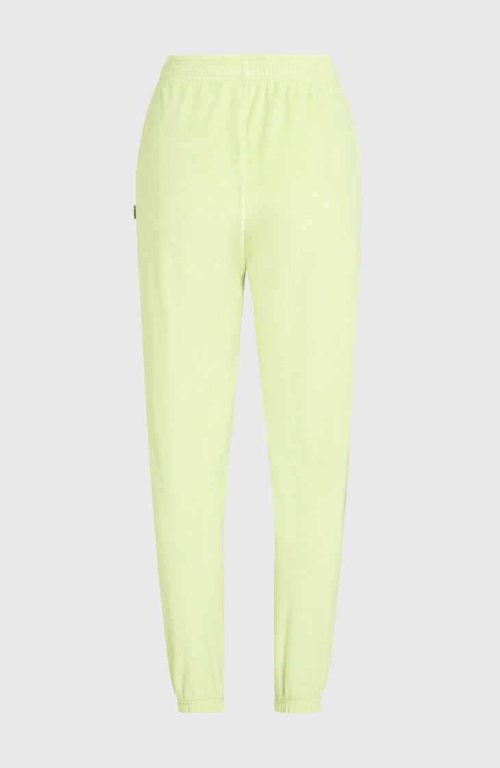 Pantalon de survêtement Velour | Lime Wash
