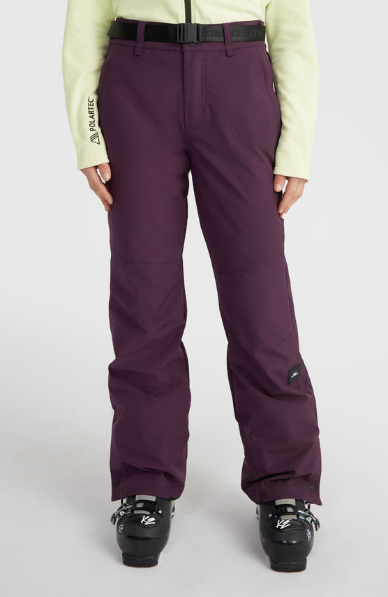 Pantalon de ski Star Slim | Aubergine