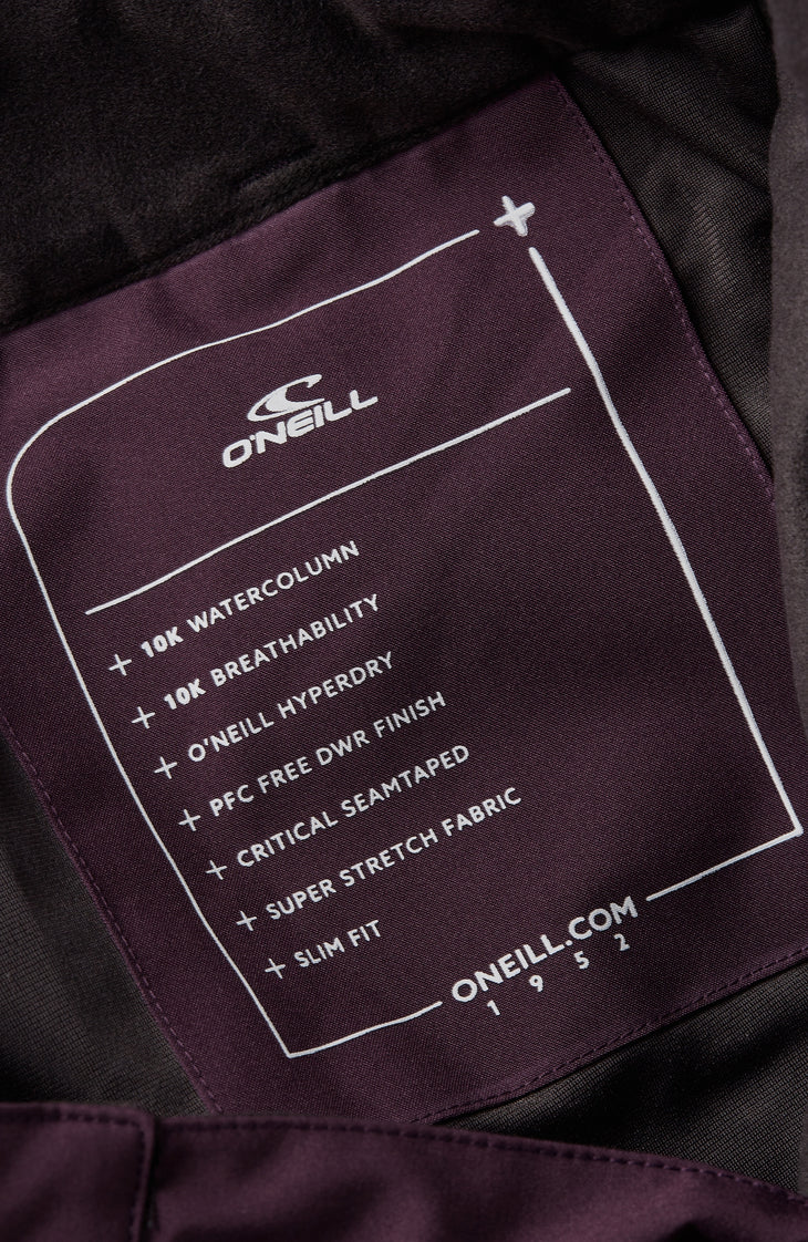 Pantalon de ski Star Slim | Aubergine