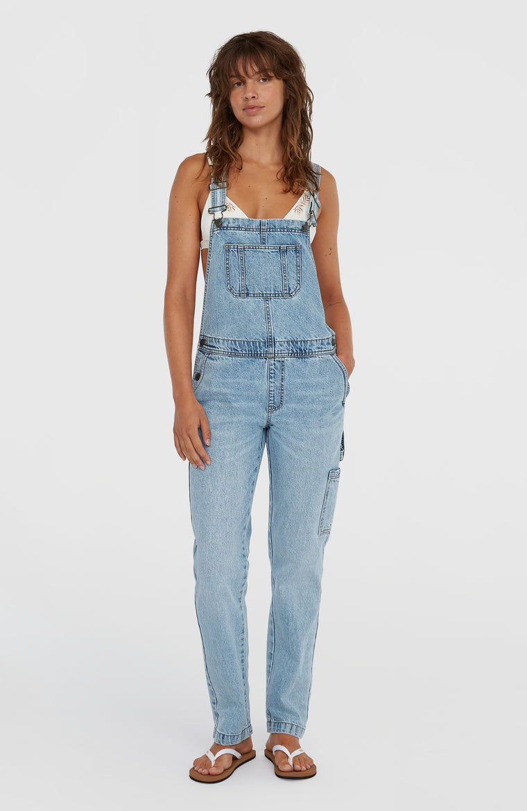 Salopette en sergé Essentials | Denim Blue Salopette en sergé Essentials | Denim Blue