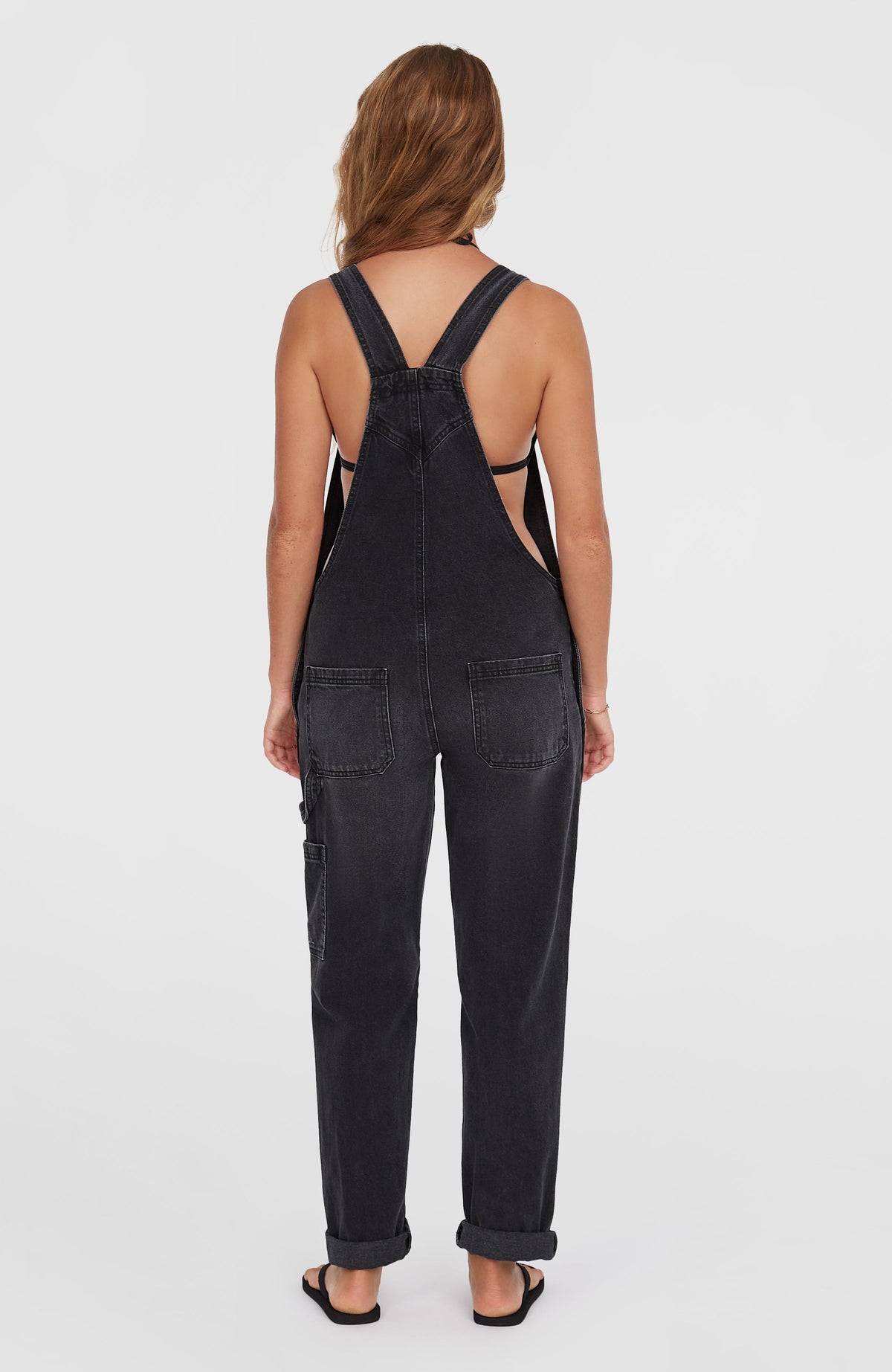 Salopette en sergé Essentials | Black Out
