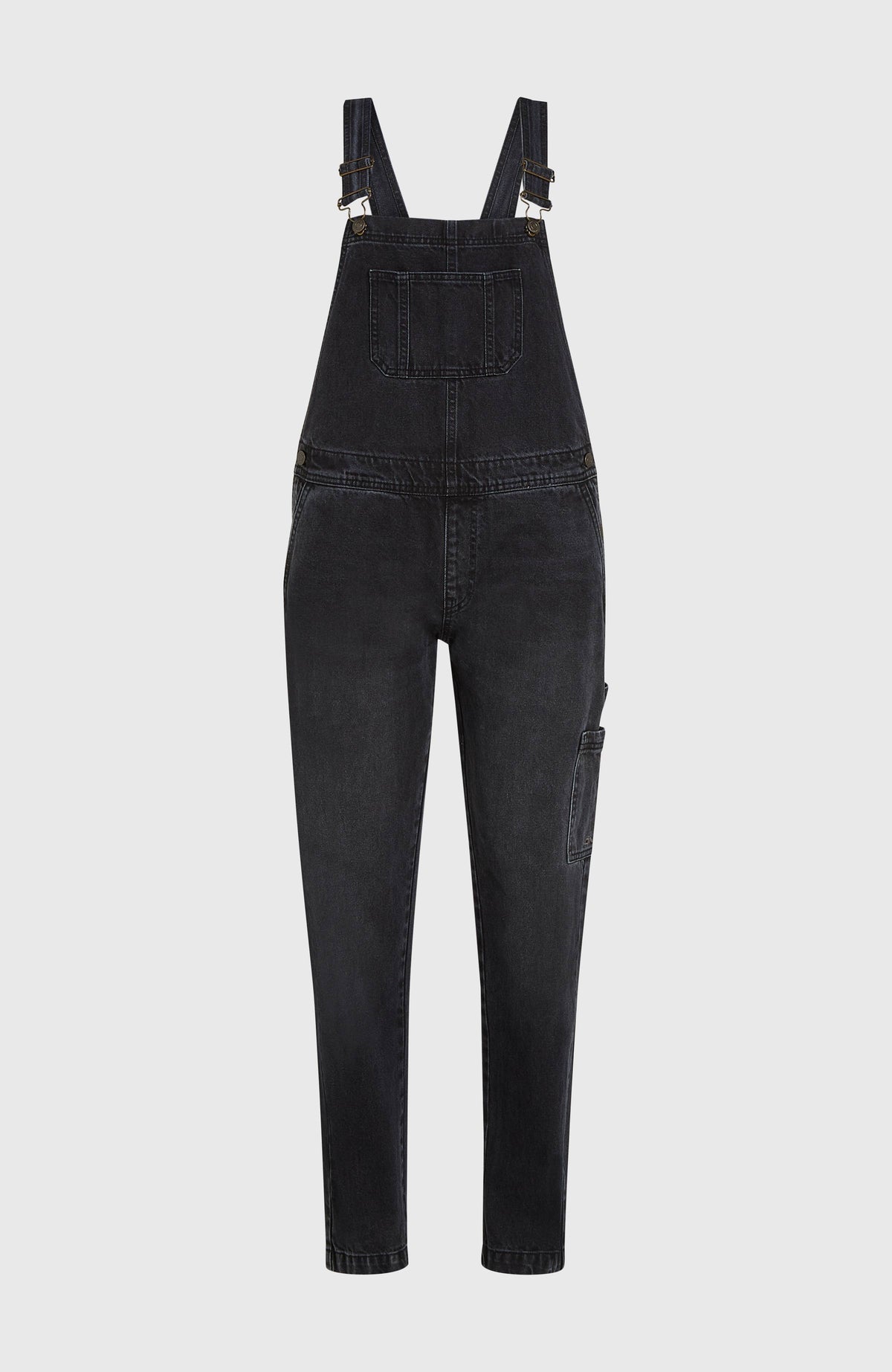 Salopette en sergé Essentials | Black Out
