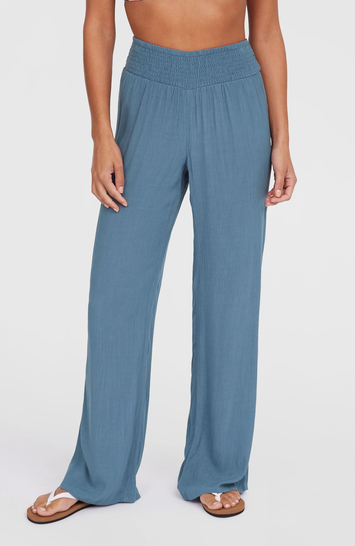 Pantalon Johnny Smocked Waist | Copen Blue