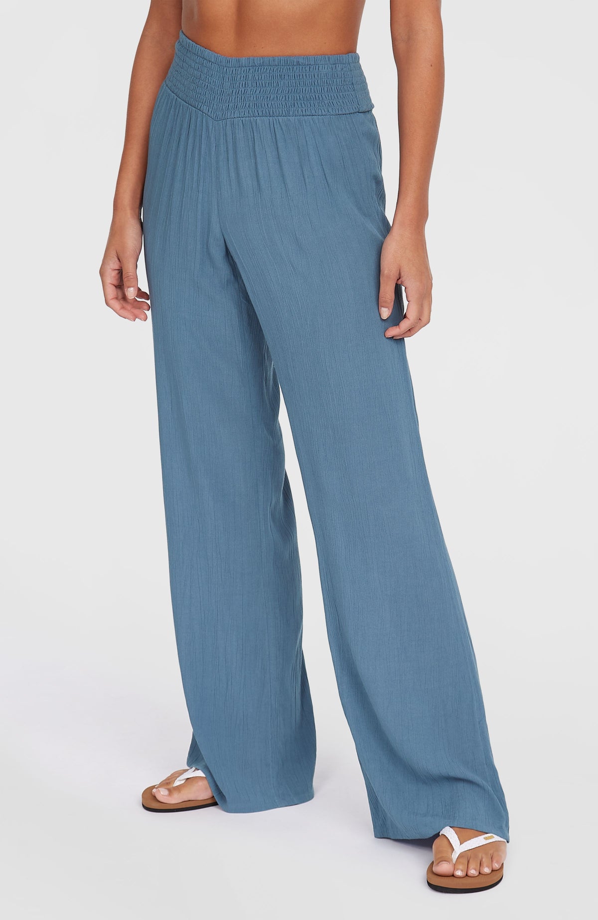 Pantalon Johnny Smocked Waist | Copen Blue
