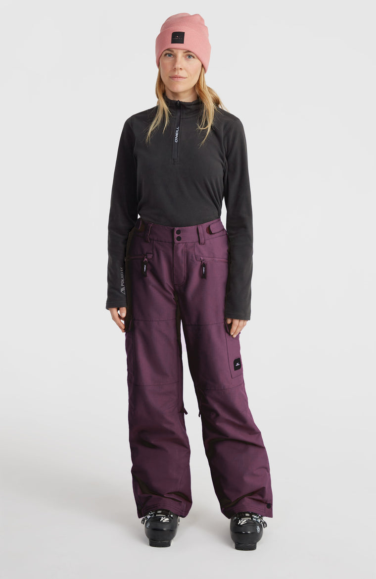 Pantalon de ski Utility Pro Loose | Aubergine Pantalon de ski Utility Pro Loose | Aubergine