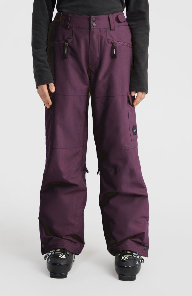 Pantalon de ski Utility Pro Loose | Aubergine