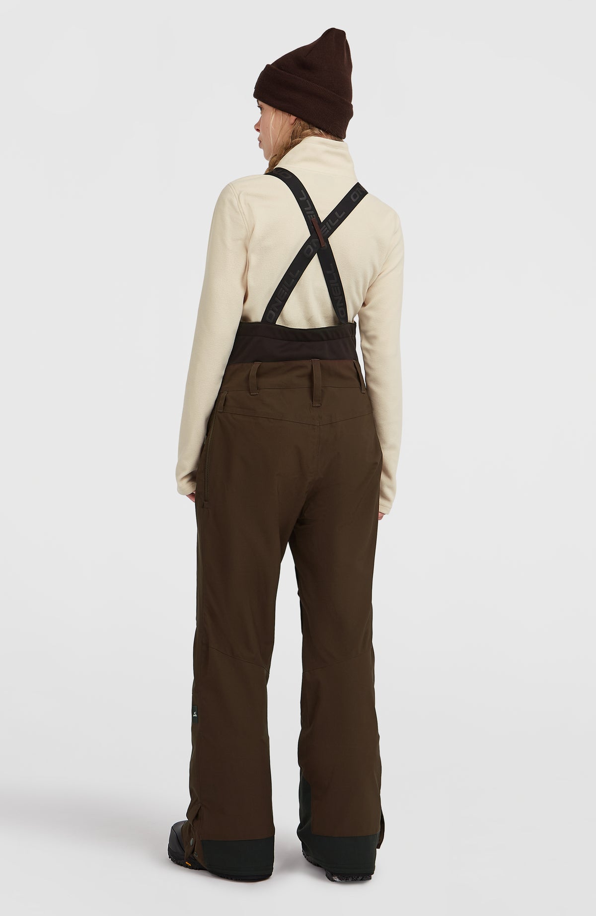 Salopette de ski FWC'Peak | Coffee Bean Colour Block