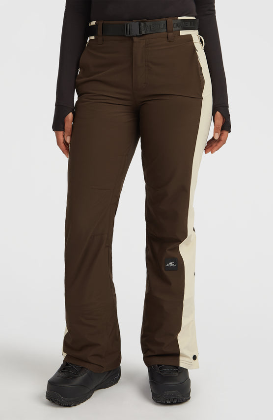 Pantalon de ski FWC'Cruz Duo | Coffee Bean Colour Block