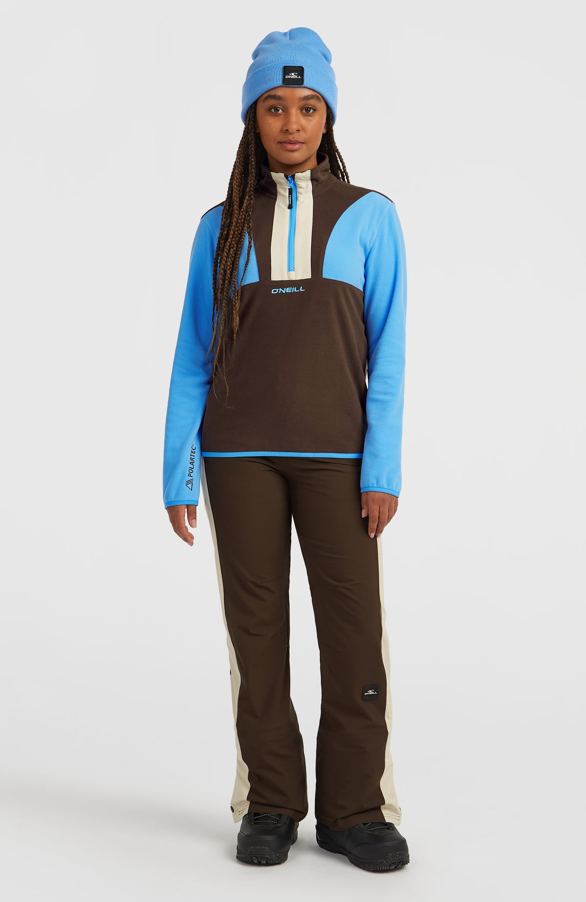Pantalon de ski FWC'Cruz Duo | Coffee Bean Colour Block