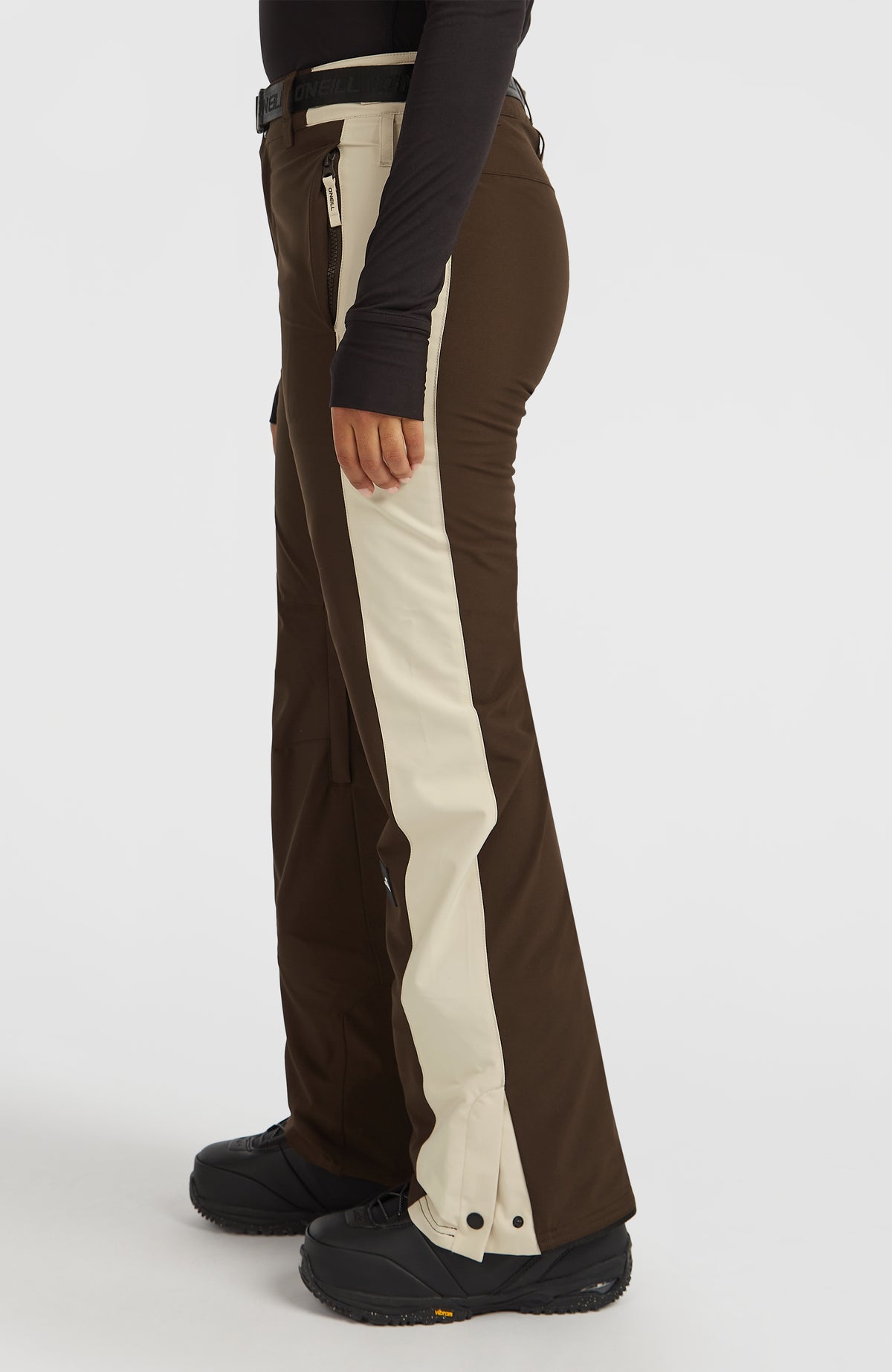Pantalon de ski FWC'Cruz Duo | Coffee Bean Colour Block