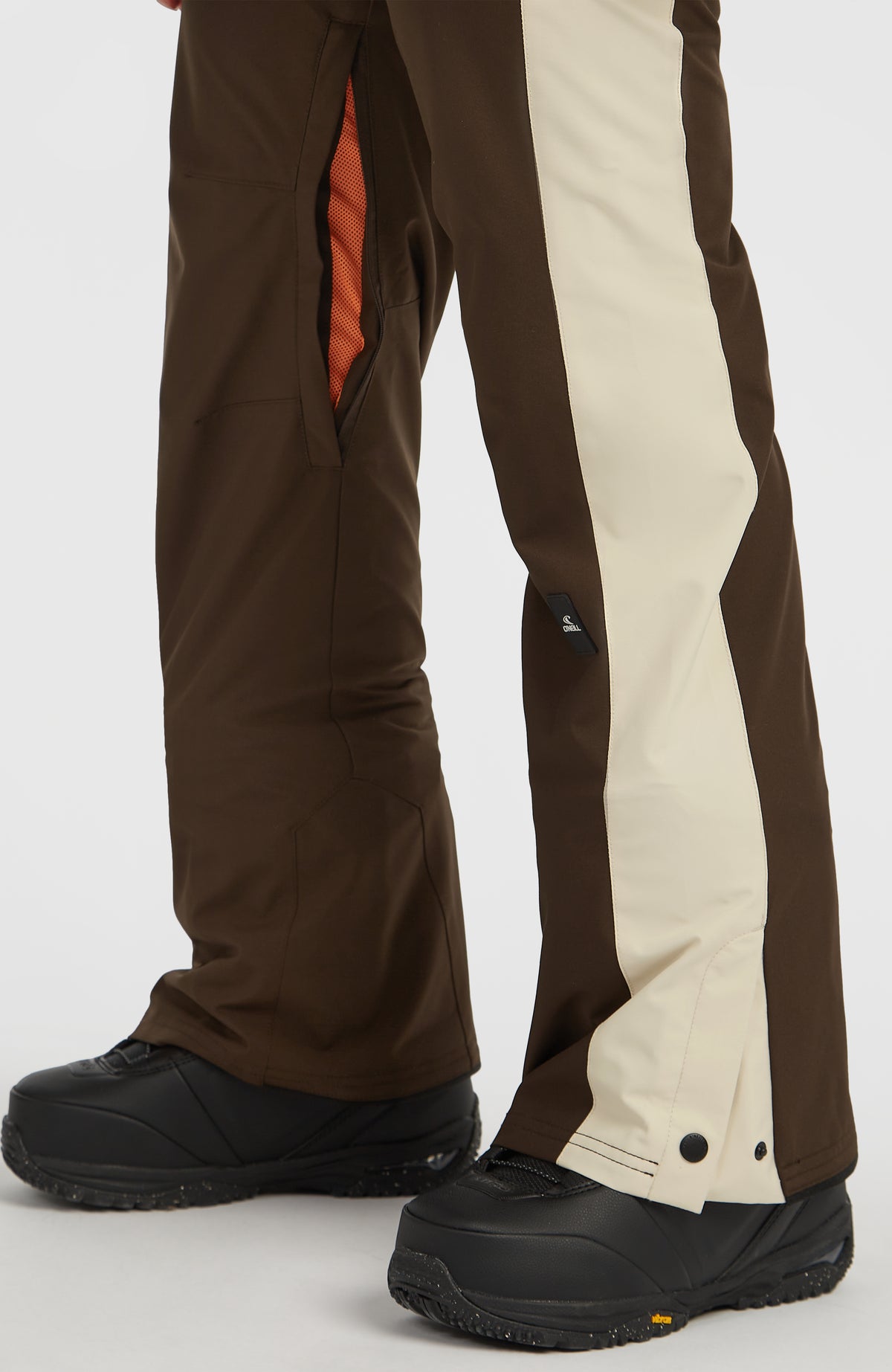 Pantalon de ski FWC'Cruz Duo | Coffee Bean Colour Block