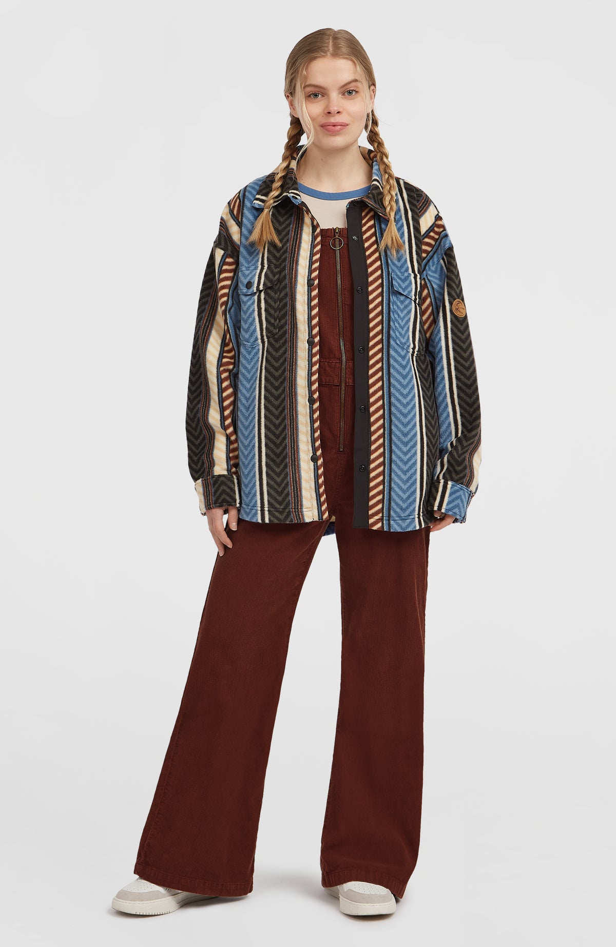 Salopette O'Riginals en velours côtelé | Hazel Spice