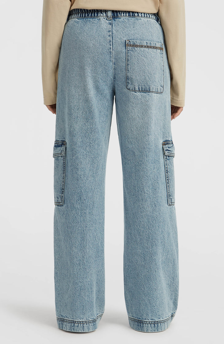 Pantalon cargo O'Riginals en jean | Denim Blue
