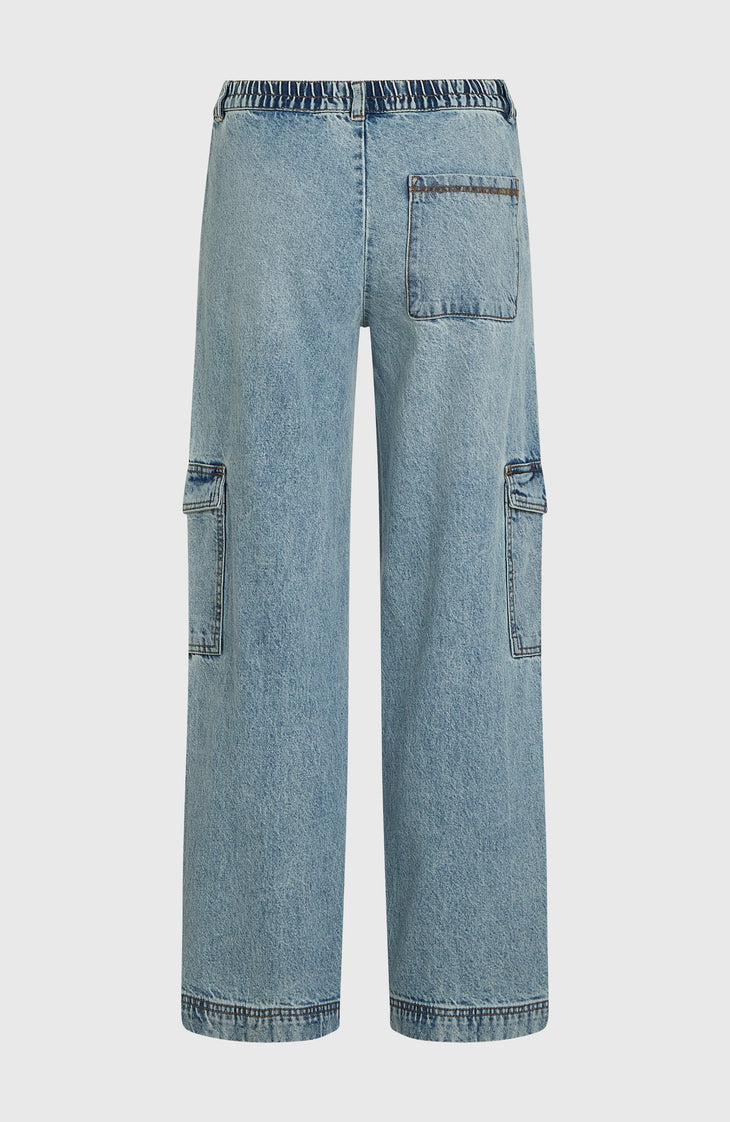 Pantalon cargo O'Riginals en jean | Denim Blue