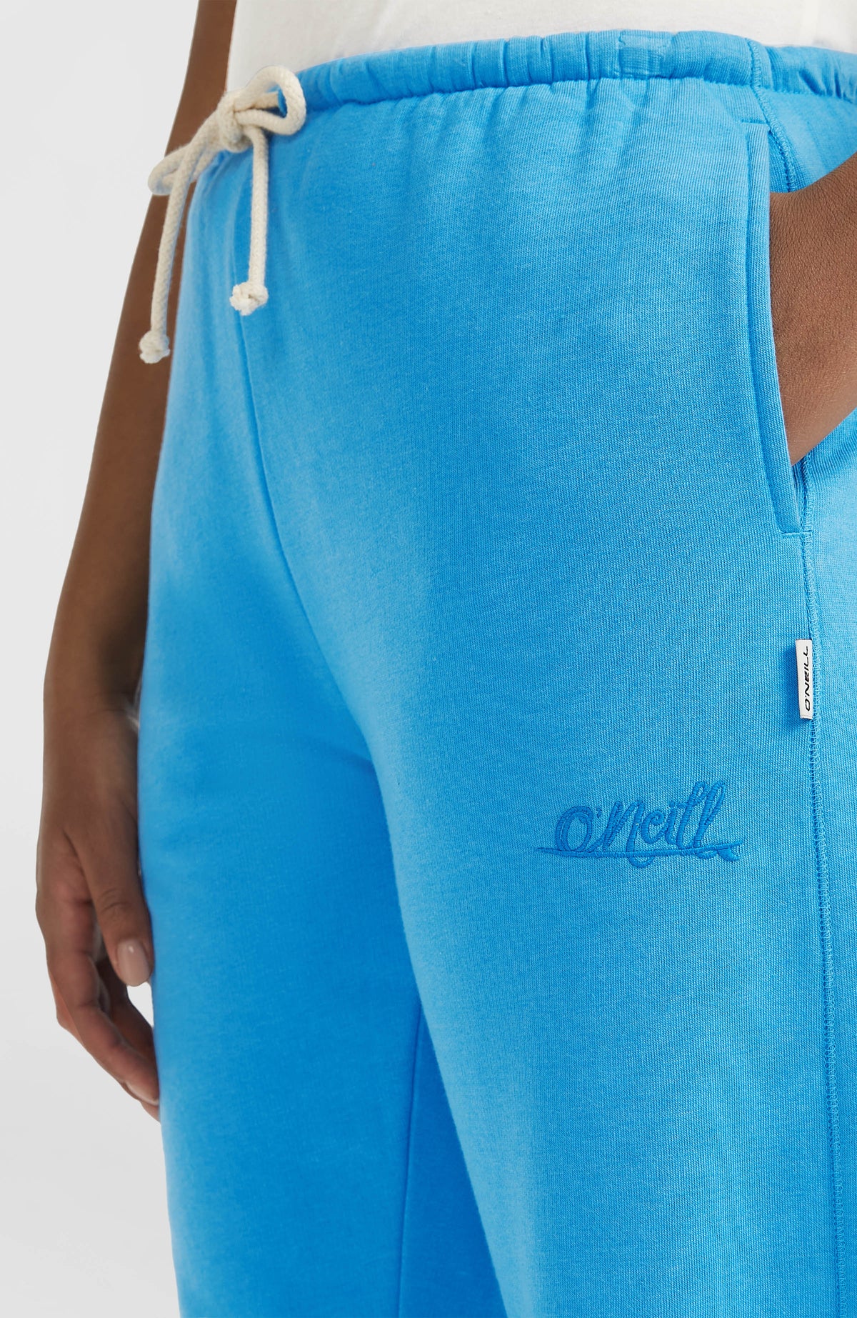 Pantalon de survêtement Essentials Script | Blue Poppy