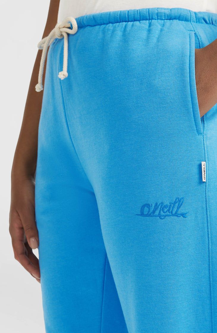 Pantalon de survêtement Essentials Script | Blue Poppy