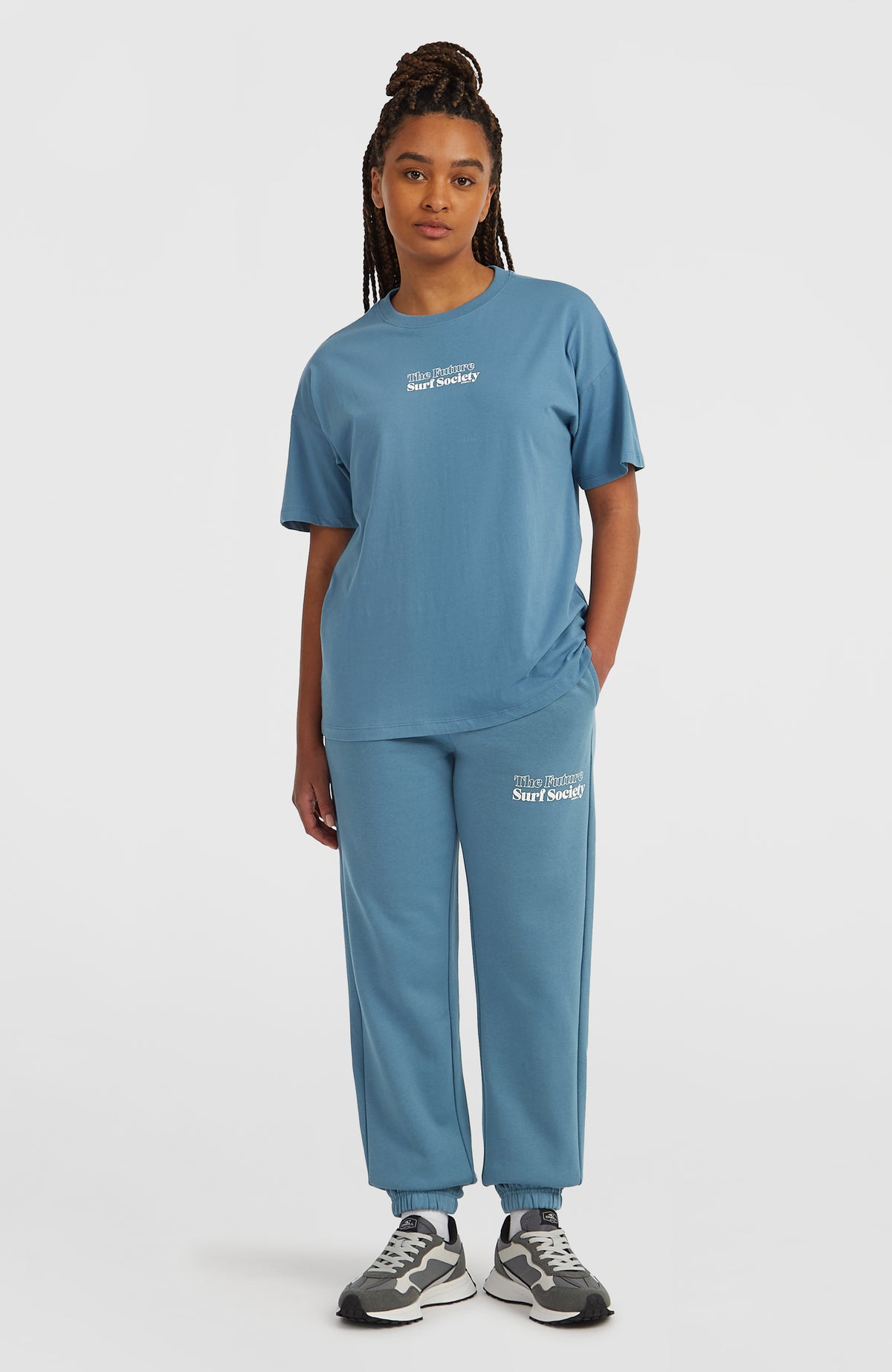 Pantalon de survêtement Future Surf Society | Mozart Blue
