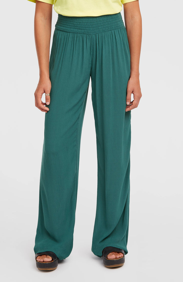 Pantalon Johnny Smocked Waist | Botanical Heat