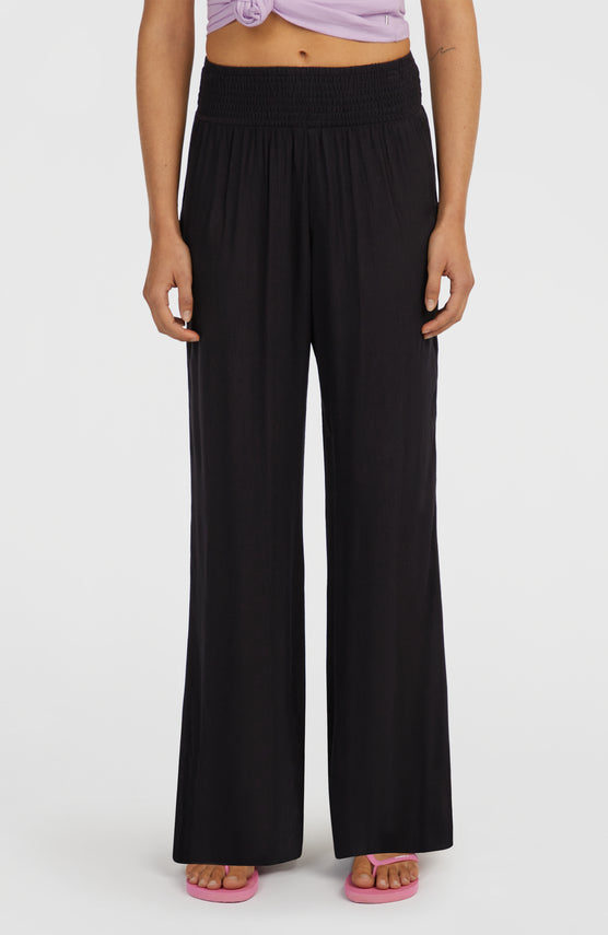 Pantalon Johnny Smocked Waist | Black Out