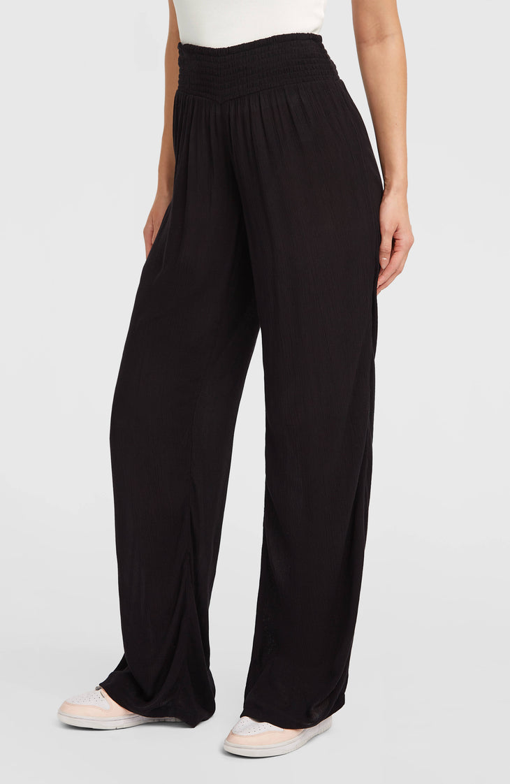 Pantalon Johnny Smocked Waist | Black Out