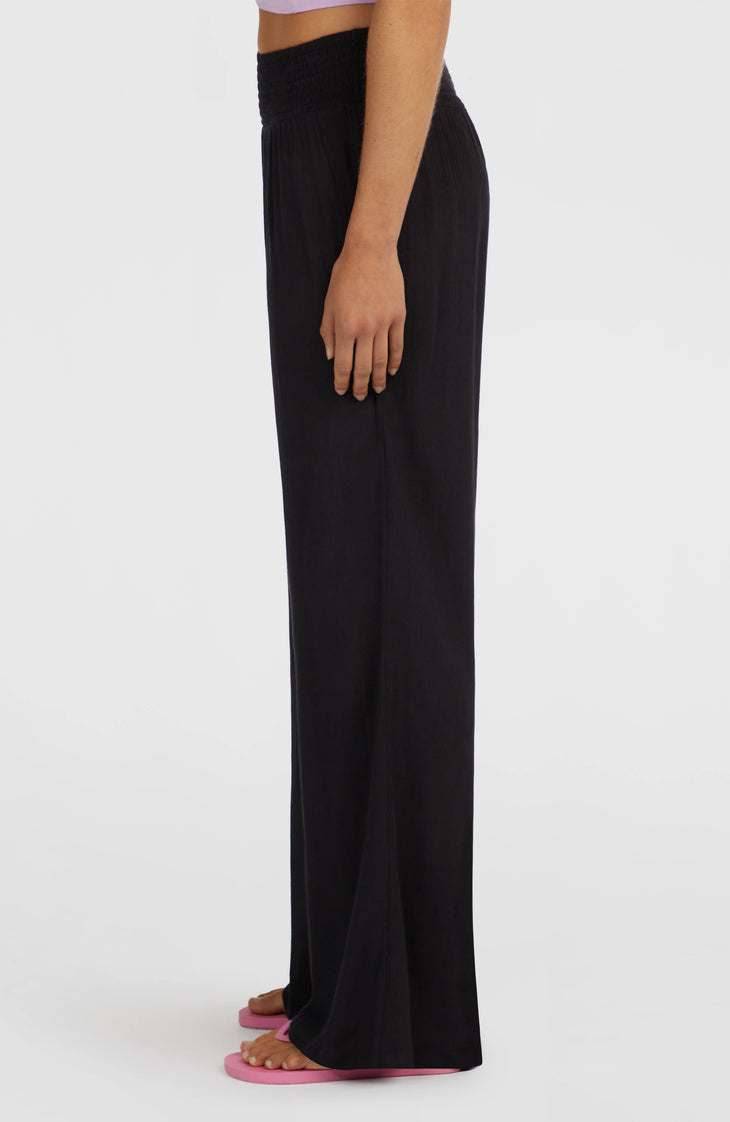 Pantalon Johnny Smocked Waist | Black Out