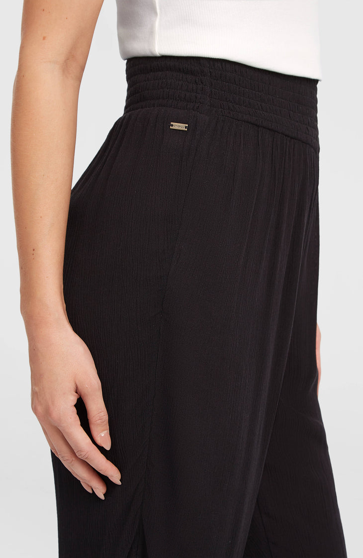 Pantalon Johnny Smocked Waist | Black Out