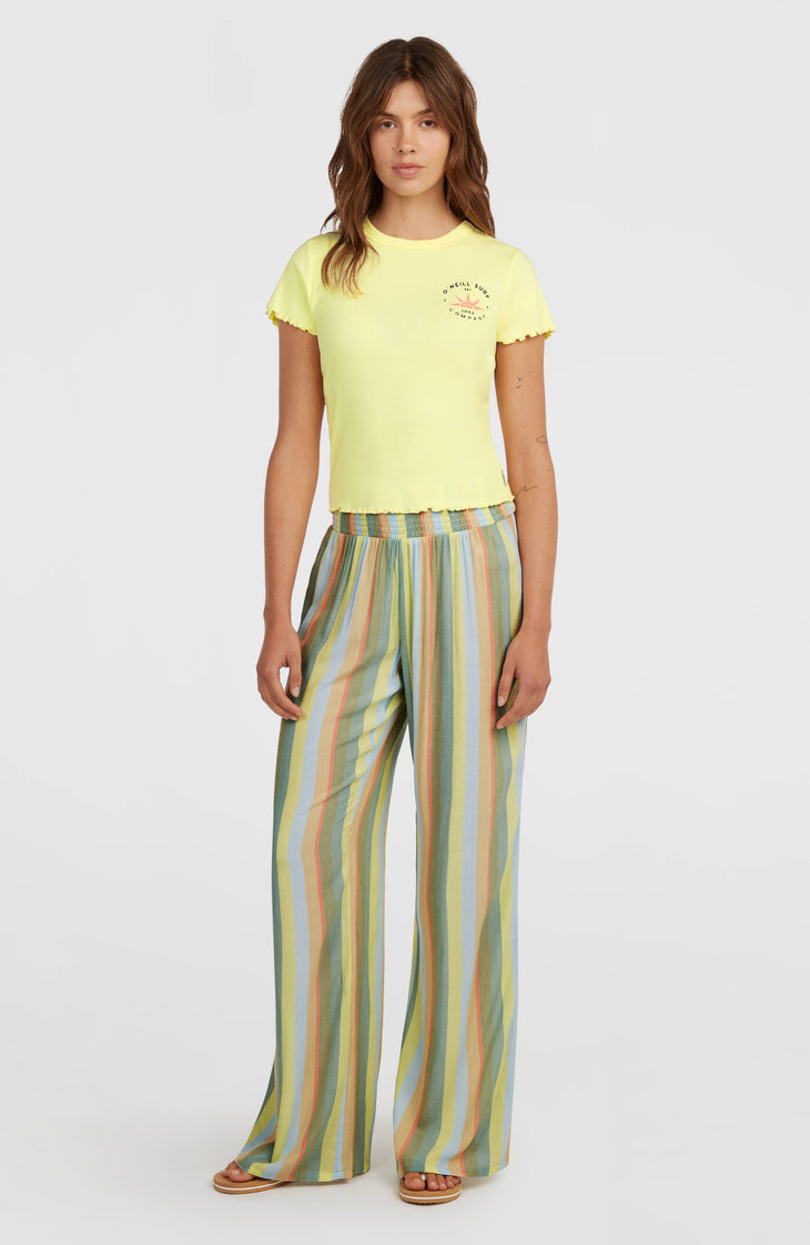 Pantalon Johnny Smocked Waist | Multi Must Haves Stripe