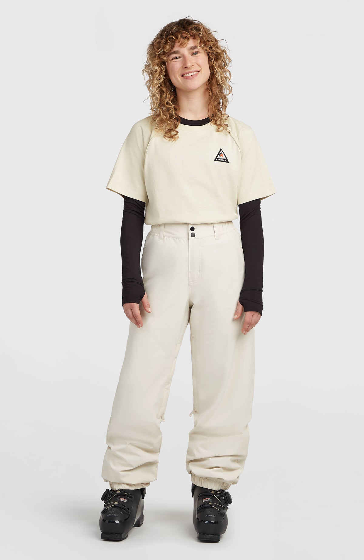 Pantalon de ski oversize FWC | Linen White