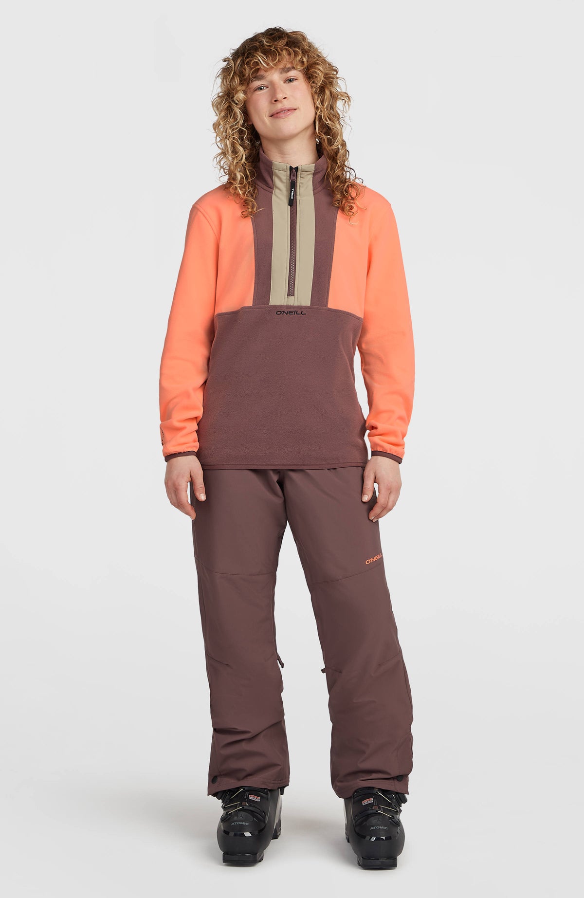 Pantalon de ski FWC'Cruz Regular | Purple Gray