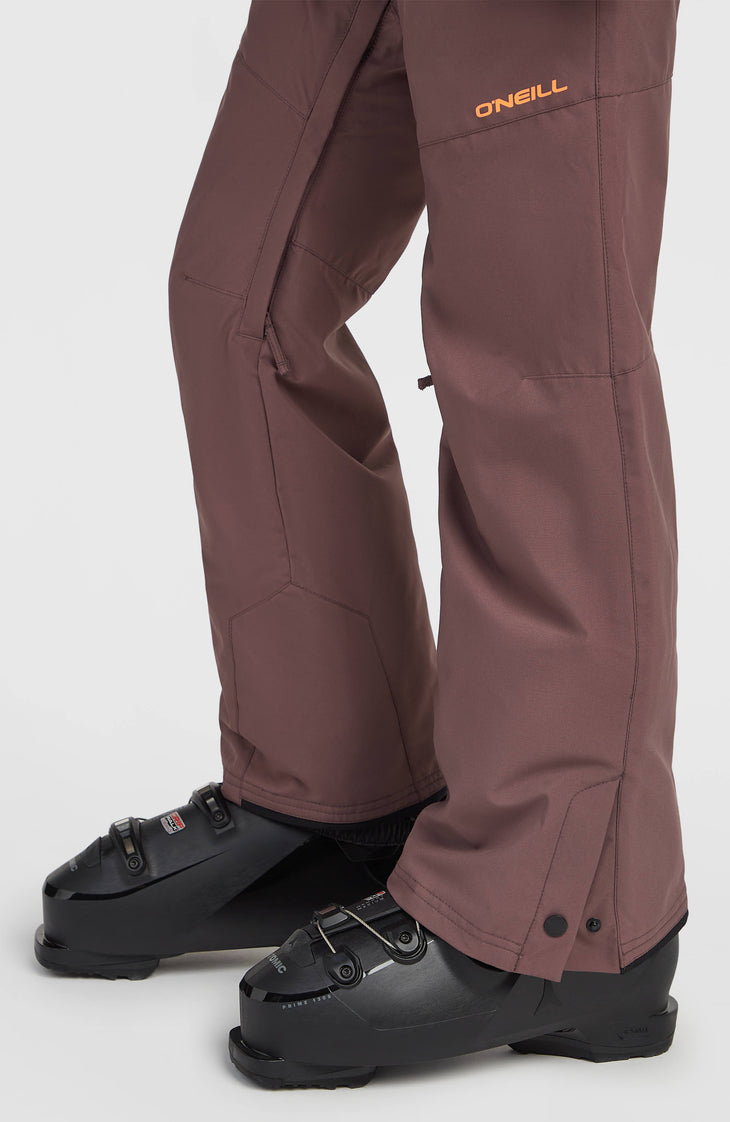 Pantalon de ski FWC'Cruz Slim | Purple Gray