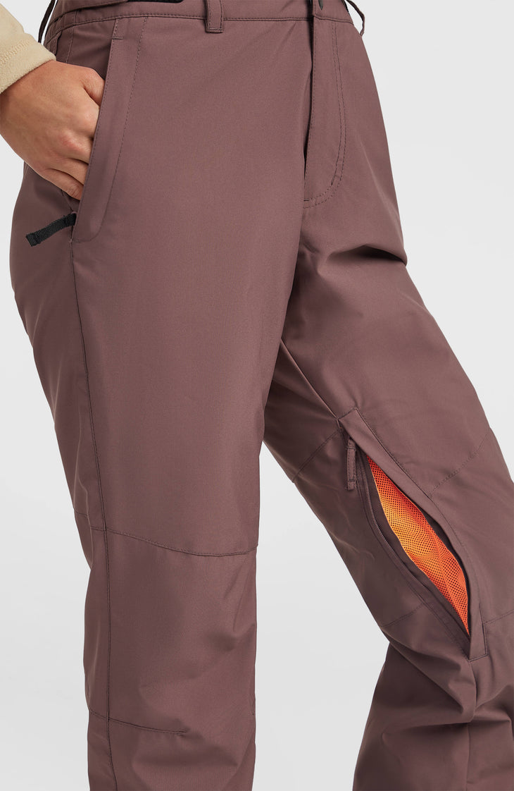 Pantalon de ski FWC'Cruz Slim | Purple Gray