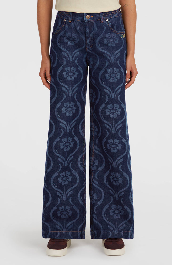 Pantalon en jean O'Riginals | Blue Artdeco Floral Jean