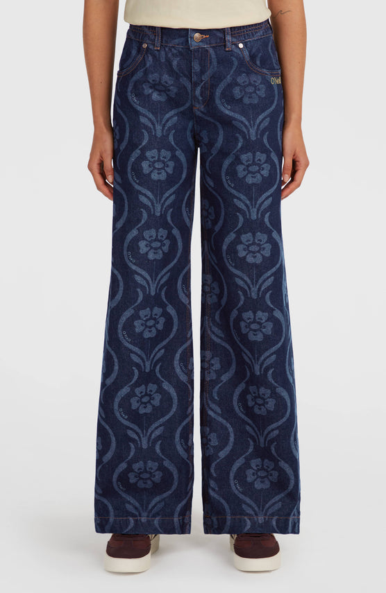 Pantalon en jean O'Riginals | Blue Artdeco Floral Jean