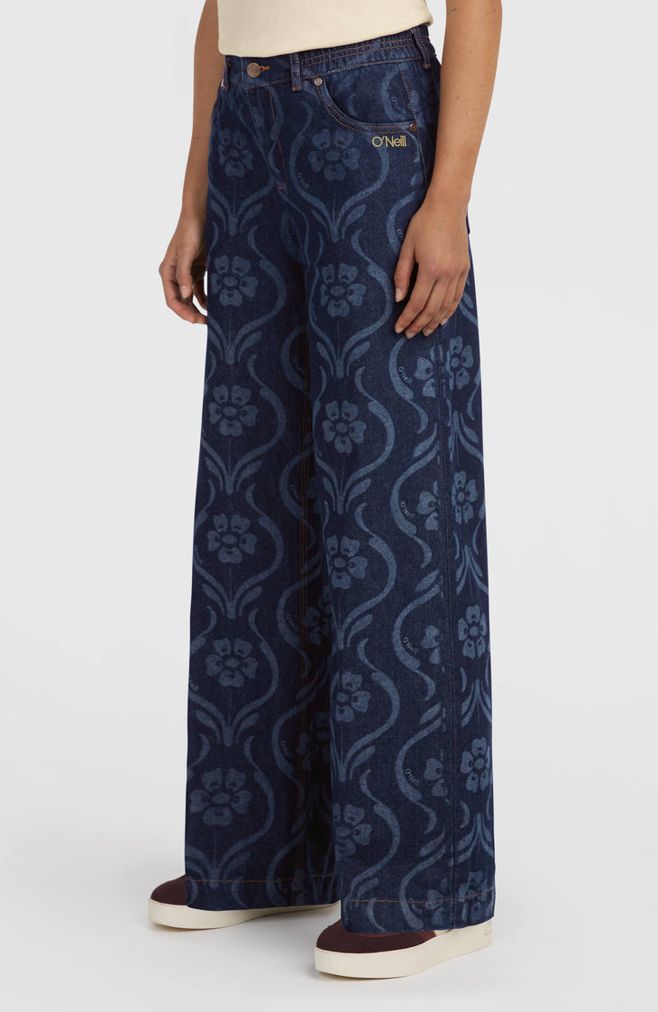 Pantalon en jean O'Riginals | Blue Artdeco Floral Jean
